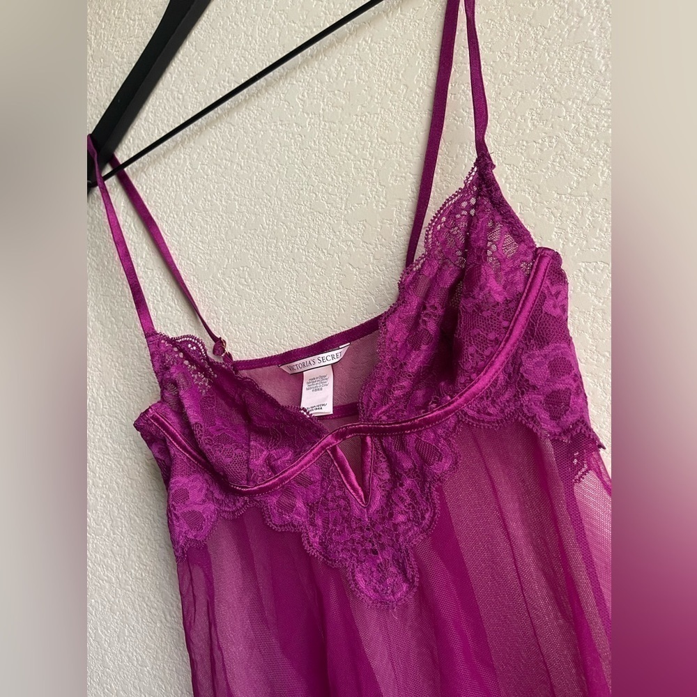 victoria secret lace baby doll lingerie